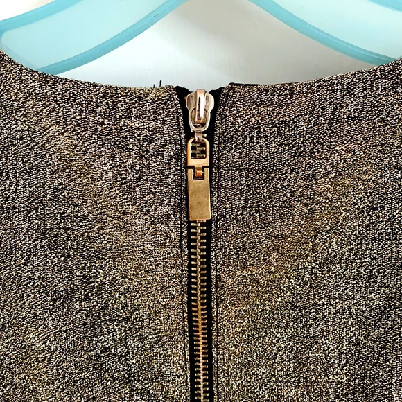 Forever 21 US size S silvery gold party dress - Picture 4 of 6